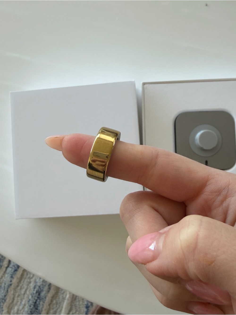 Oura Ring Gen 4 Gold Size 6